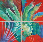 2014 Traveling Palm Series each 18 x 18